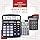 CATIGA 12 Digits Desktop Calculator with Large LCD Display and Sensitive Button, Dual Solar Power and Battery, Standard Function for Office, Home, School, CD-2786