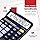 CATIGA 12 Digits Desktop Calculator with Large LCD Display and Sensitive Button, Dual Solar Power and Battery, Standard Function for Office, Home, School, CD-2786
