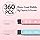 Four Candies Cute Mechanical Pencil Set, 6PCS Pastel Mechanical Pencils 0.5 & 0.7mm with 360PCS HB Pencil Leads, 3PCS Erasers and 9PCS Eraser Refills, Aesthetic Mechanical Pencils for Girls Writing
