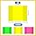 3 pcs Small Neon Trifold Poster Board 16 x 24 Inches, Bright Color Tri Fold Display Presentation Board School Office Science Fair Foldable Paperboard (16 x 24 Inches)
